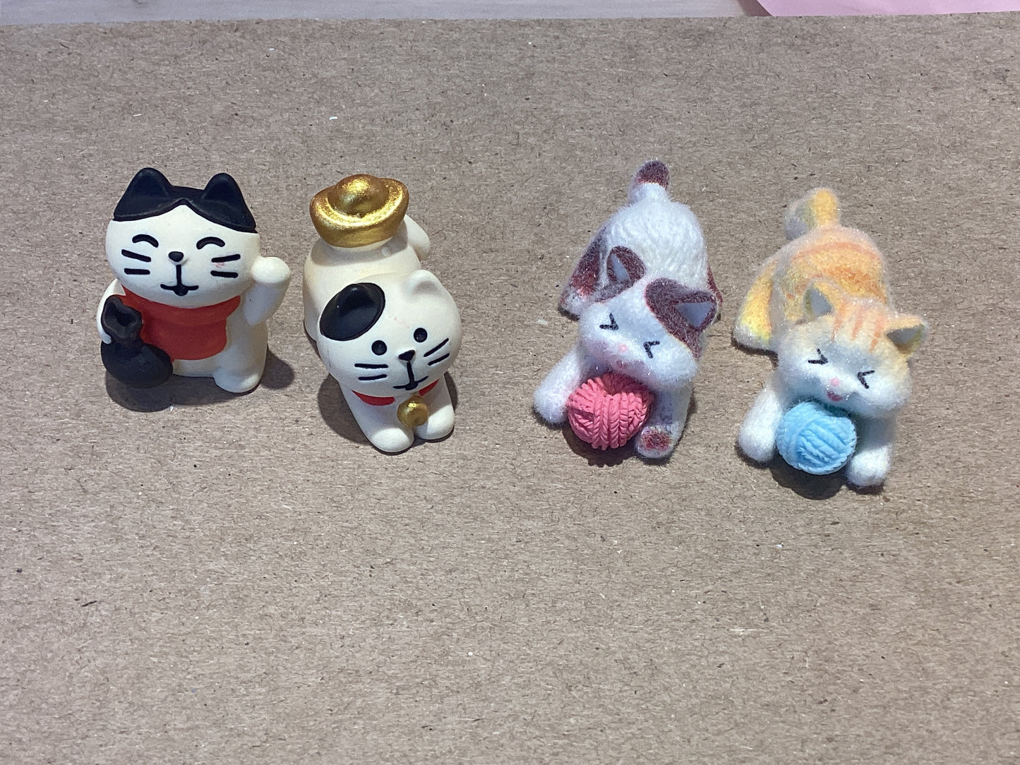 Cat figurines