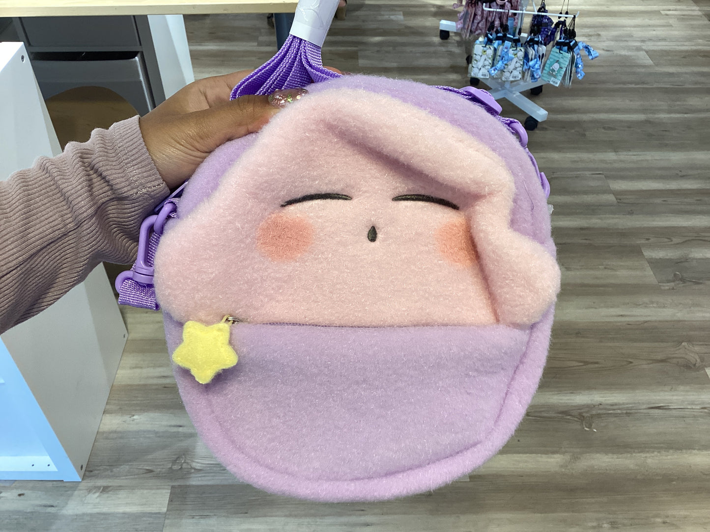 Kirby Fluffy Sling Bag