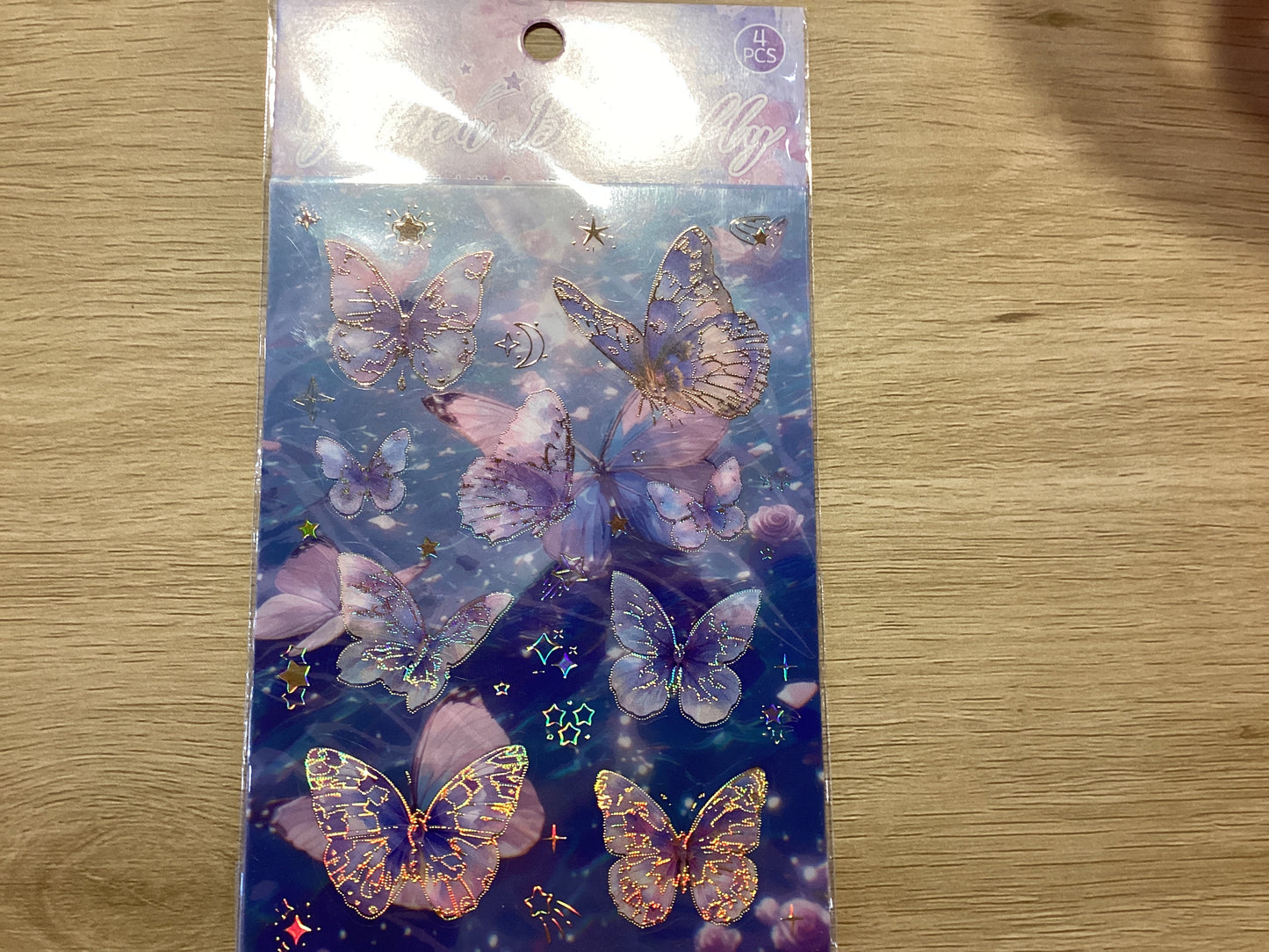 Stickers - Golden Butterfly