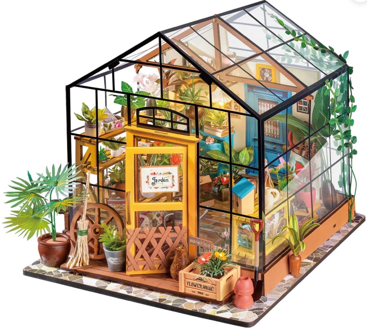 Cathy’s flower house
