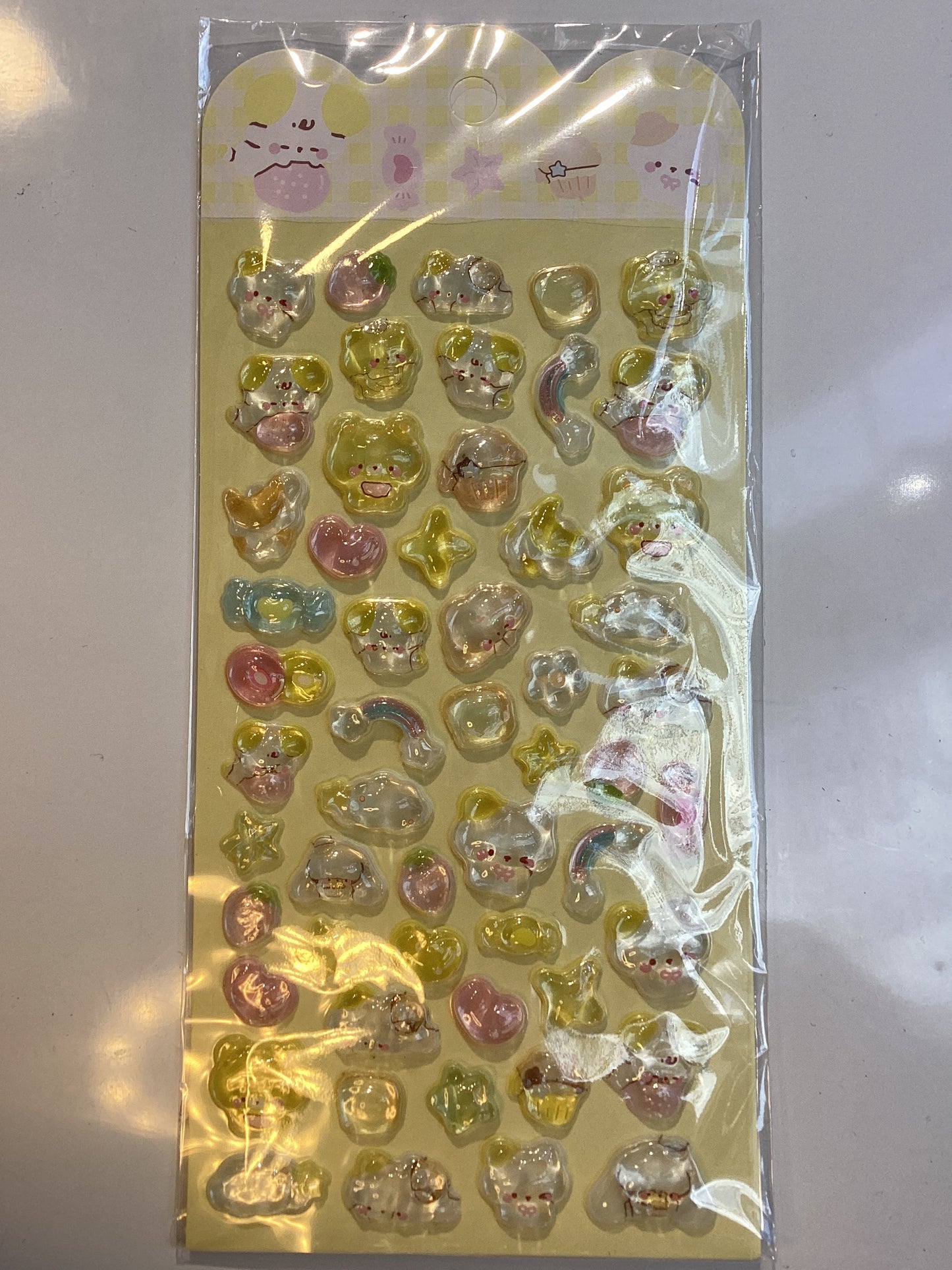 3D animal stickers