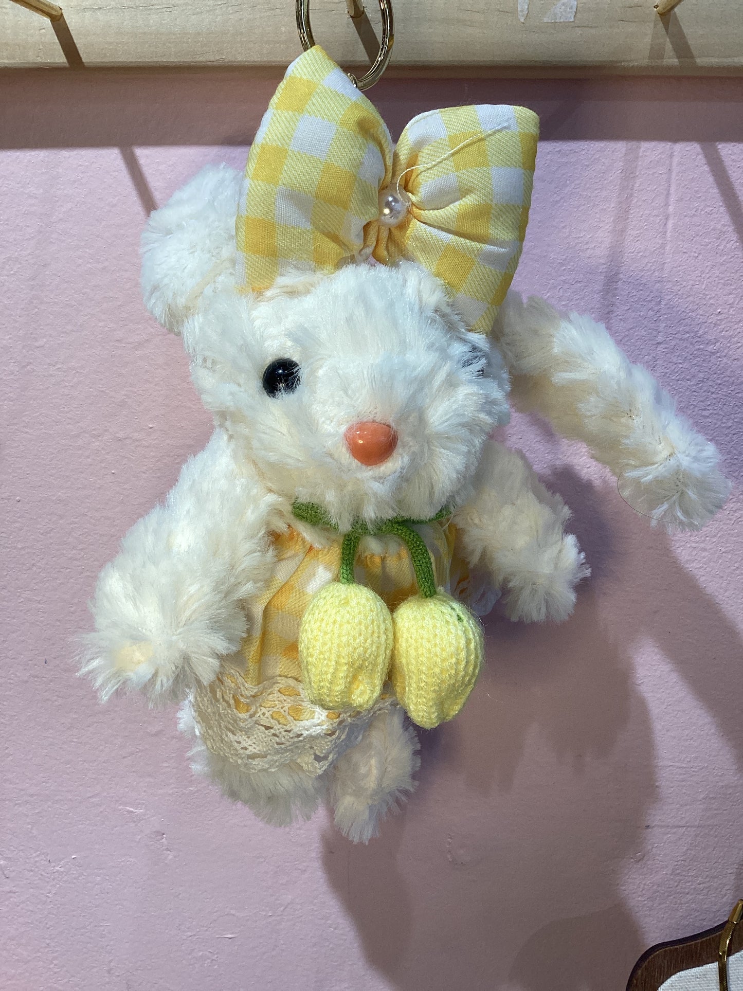 Small Bunny Keychain