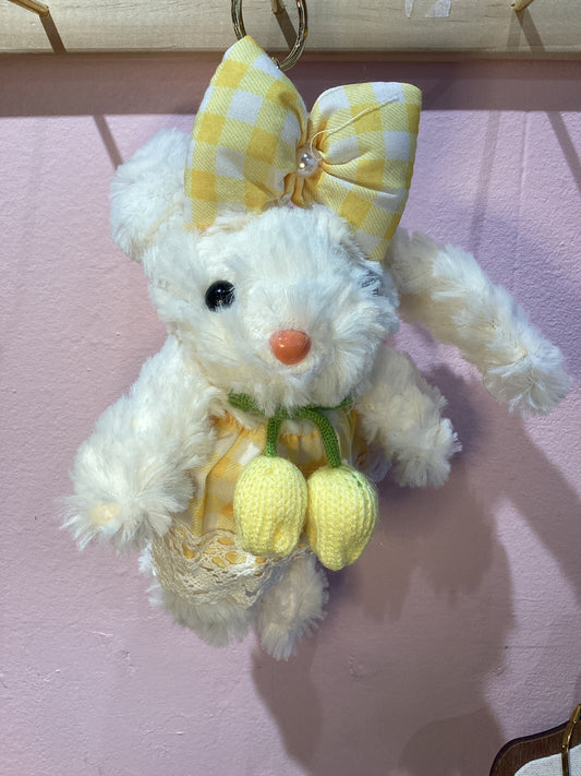 Small Bunny Keychain