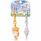 Cat and Fish Keychains