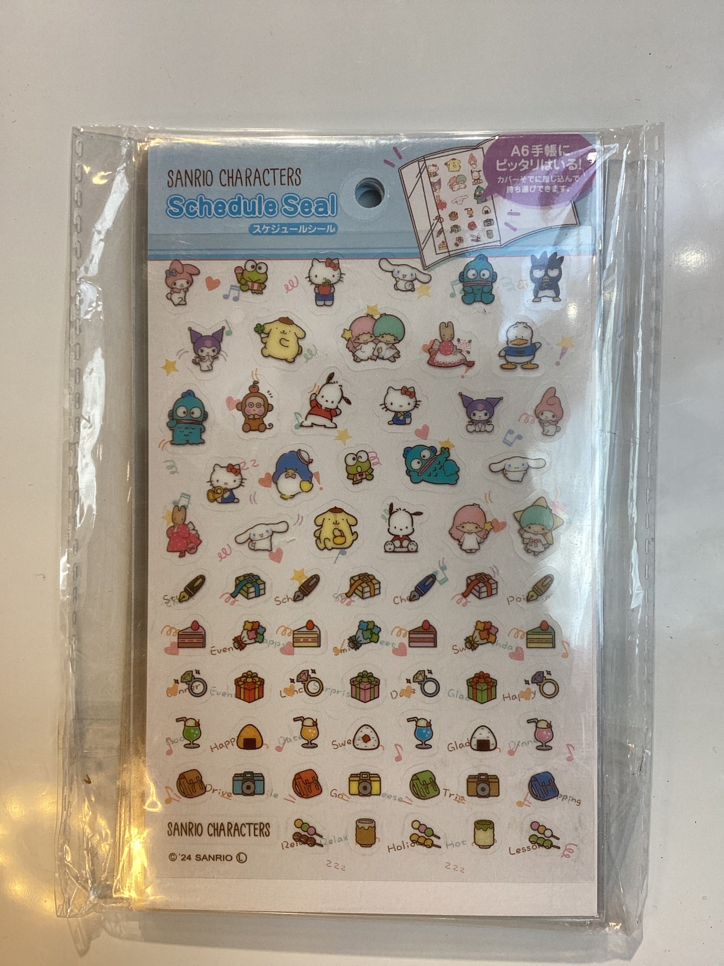 mini Sanrio character stickers