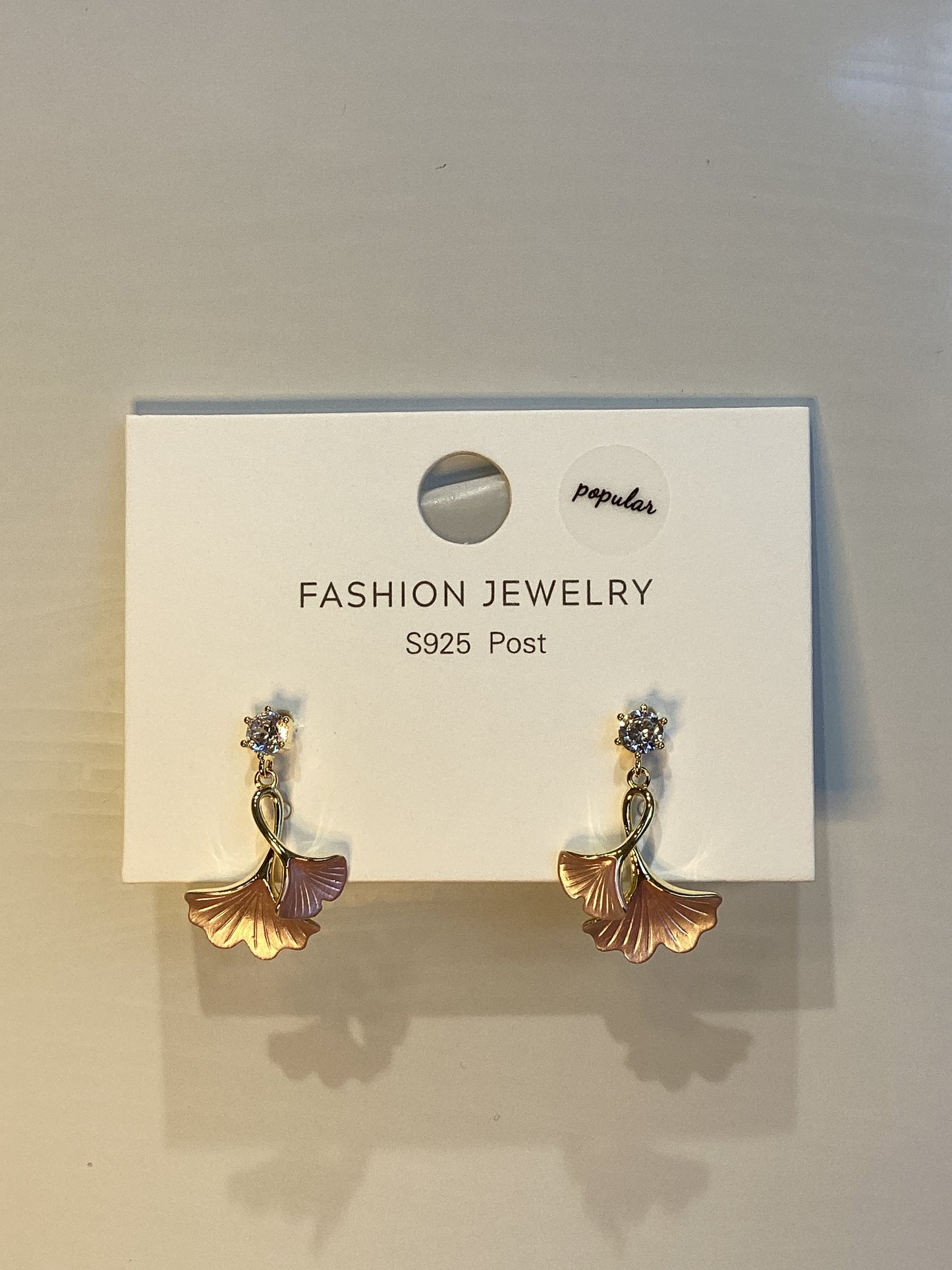 gold earrings ~ S Post