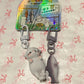 Cat and Fish Keychains