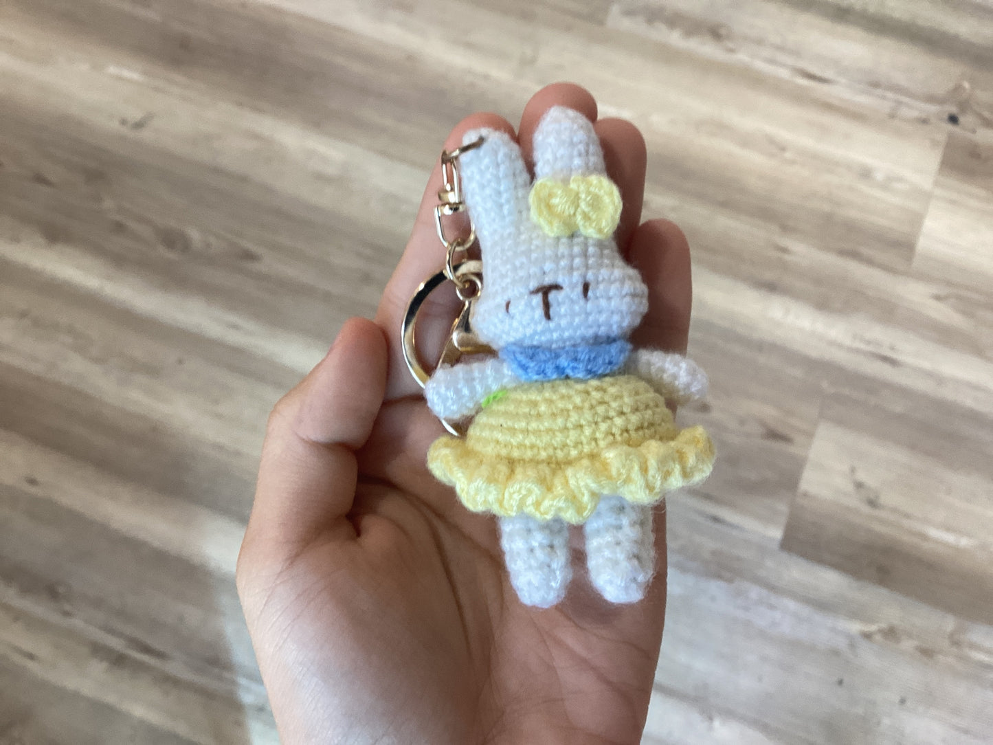Crochet keychains