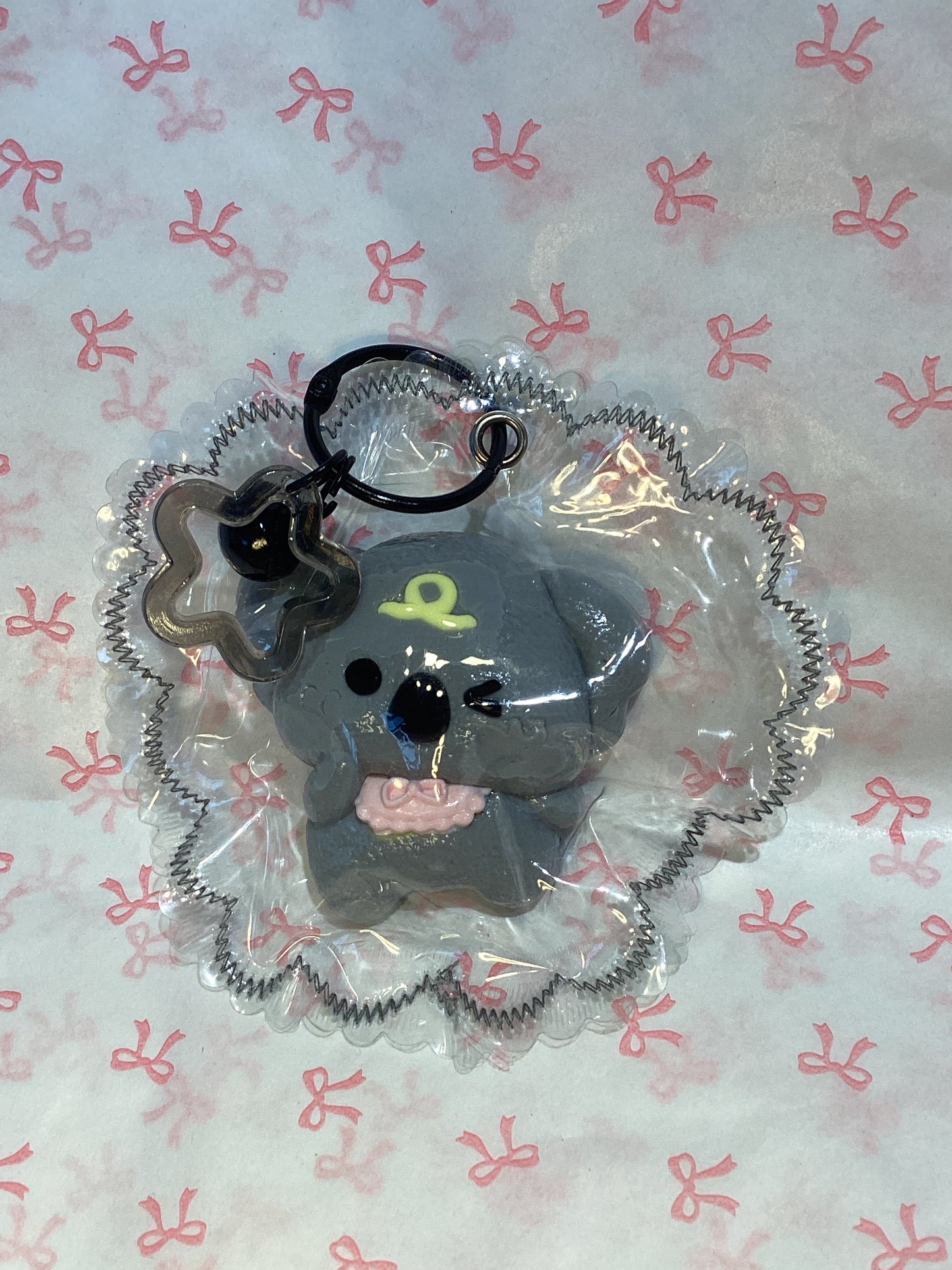 sticky squishy keychain