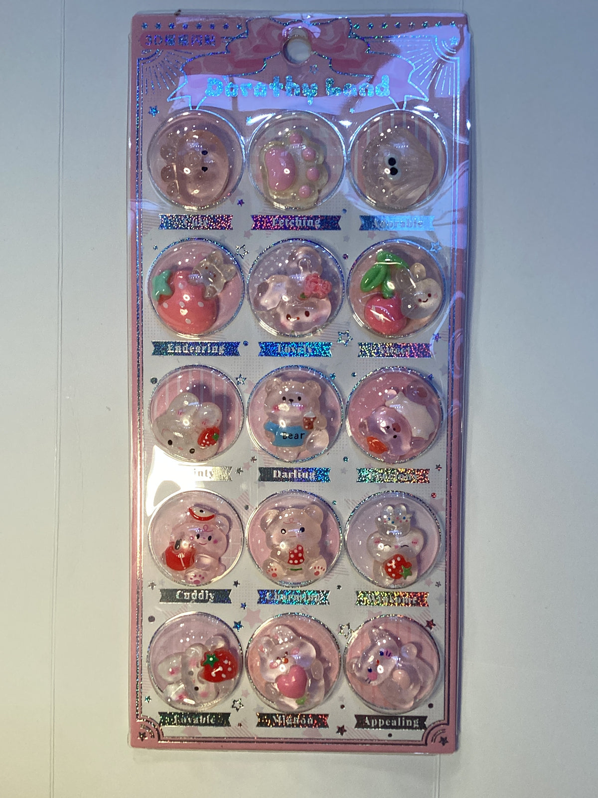 3D Dorothy land stickers