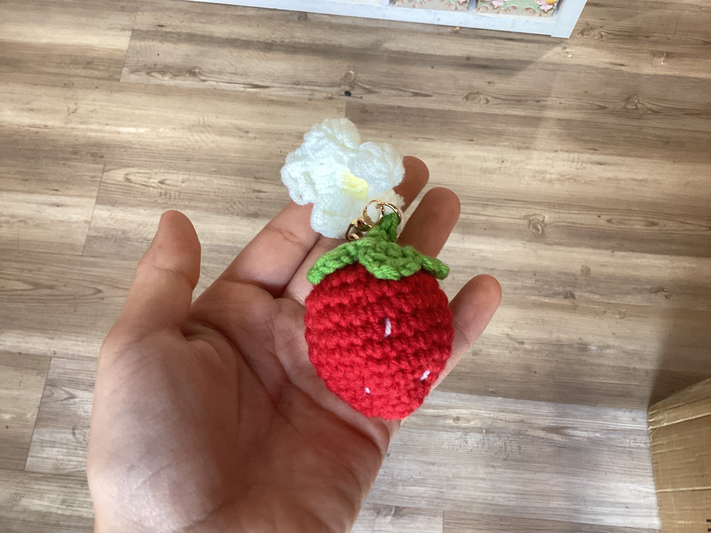 Crochet keychains