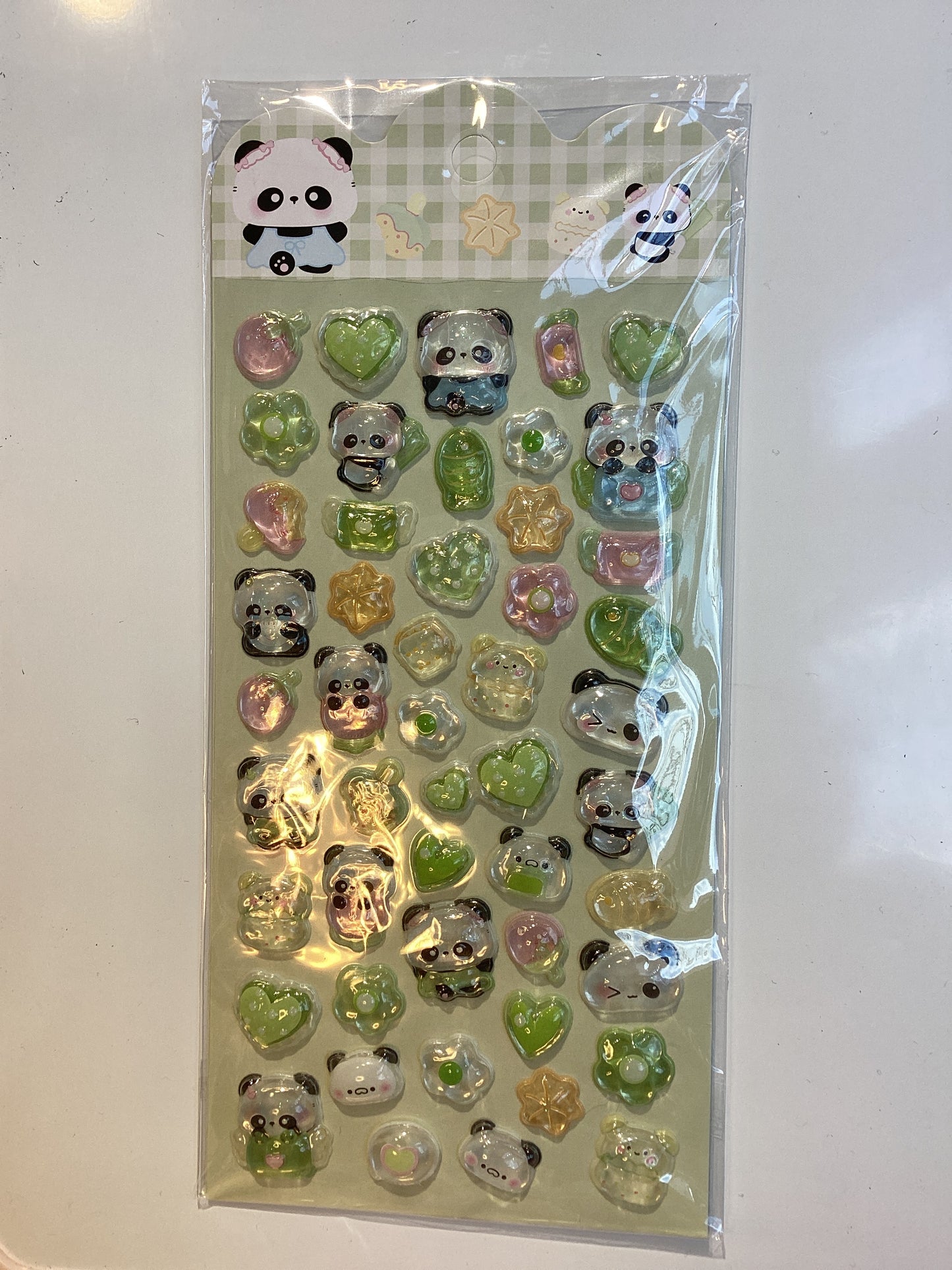 3D animal stickers