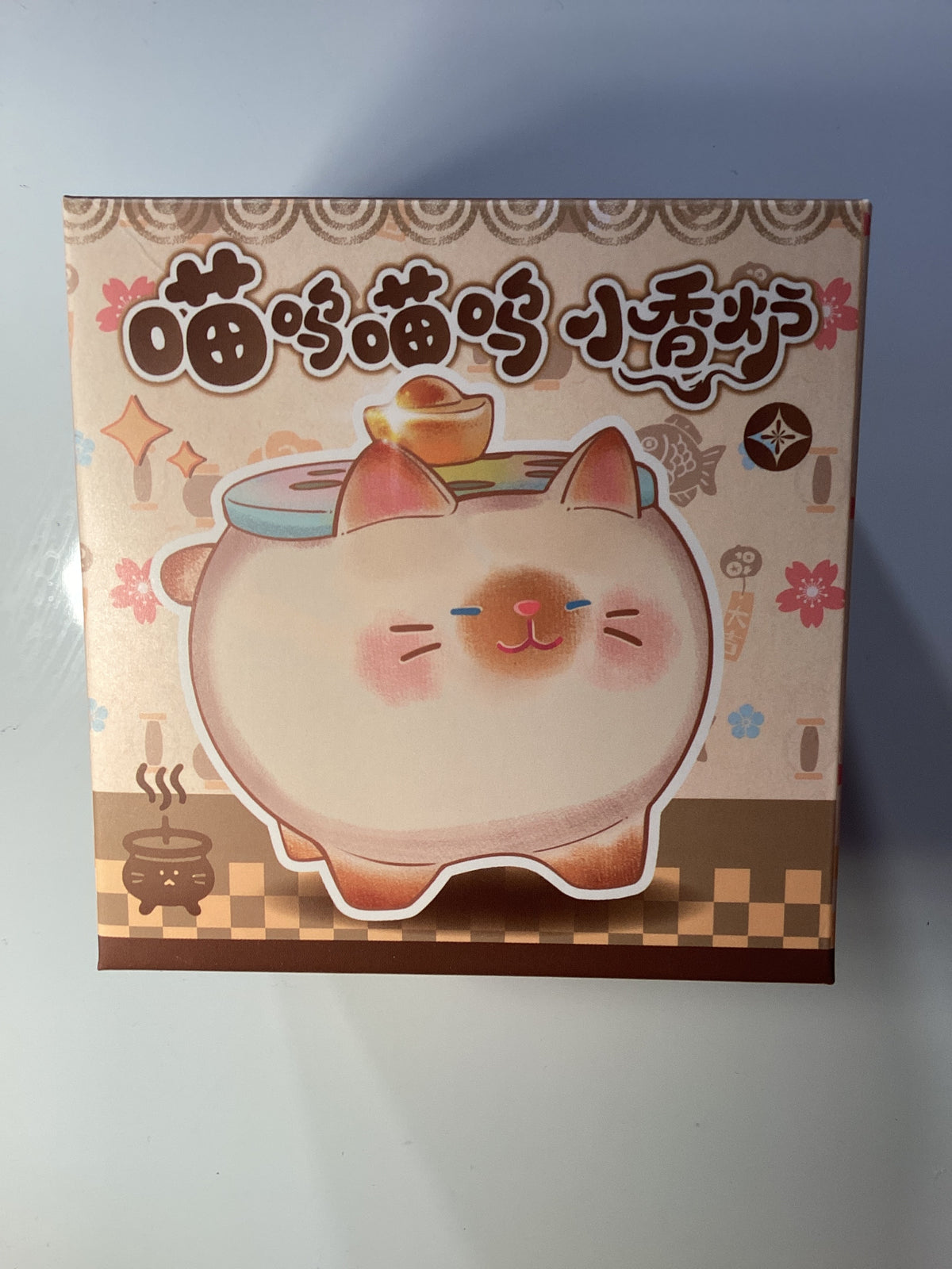 Meow meow incense burner blind box