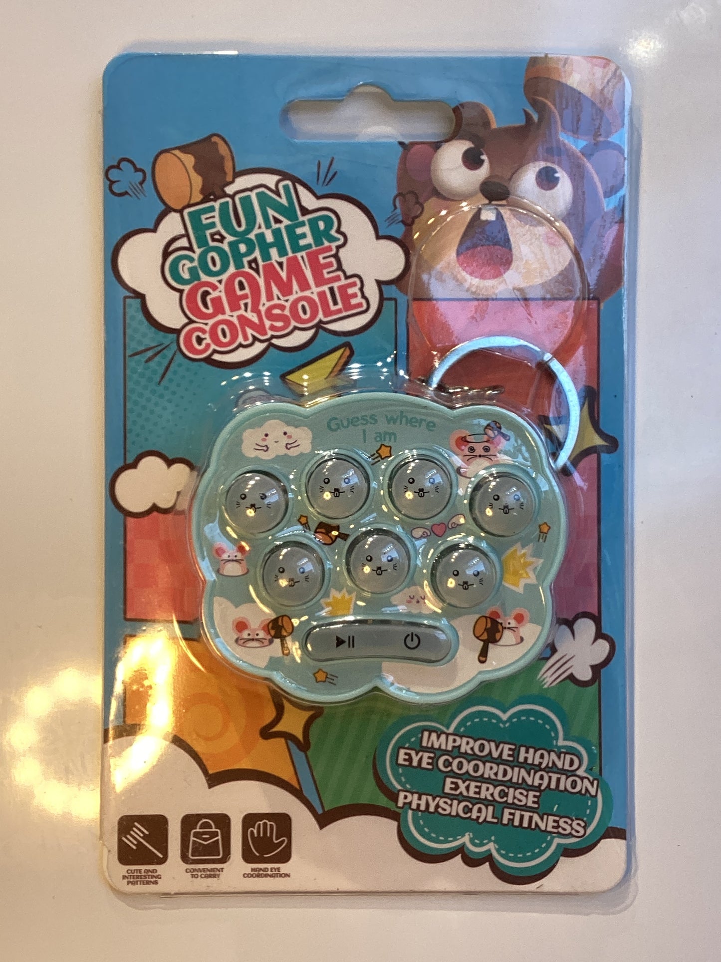 Game console keychain