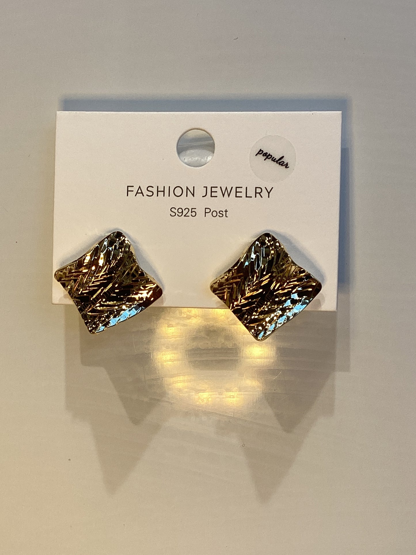 gold earrings ~ S Post