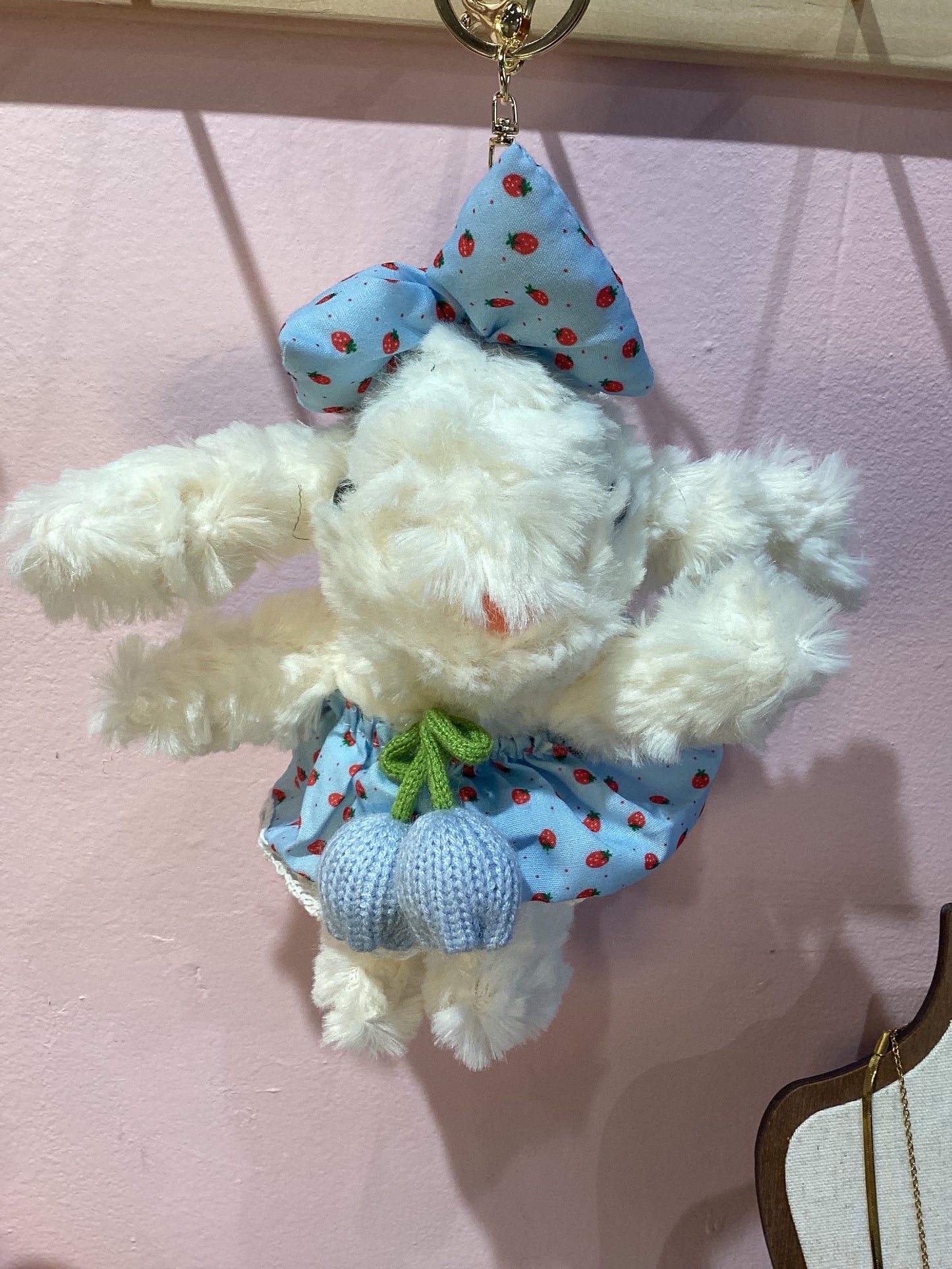 Small Bunny Keychain