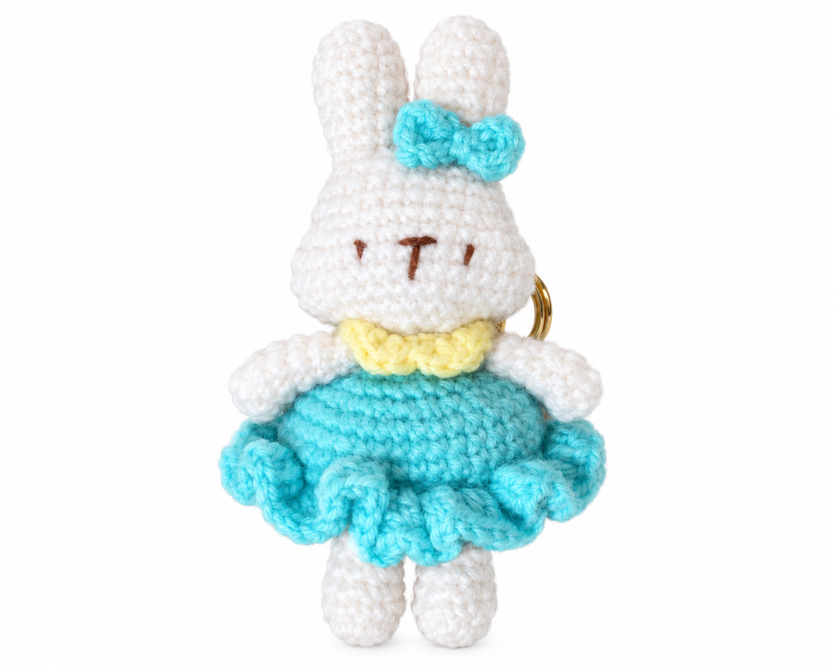 Crochet keychains