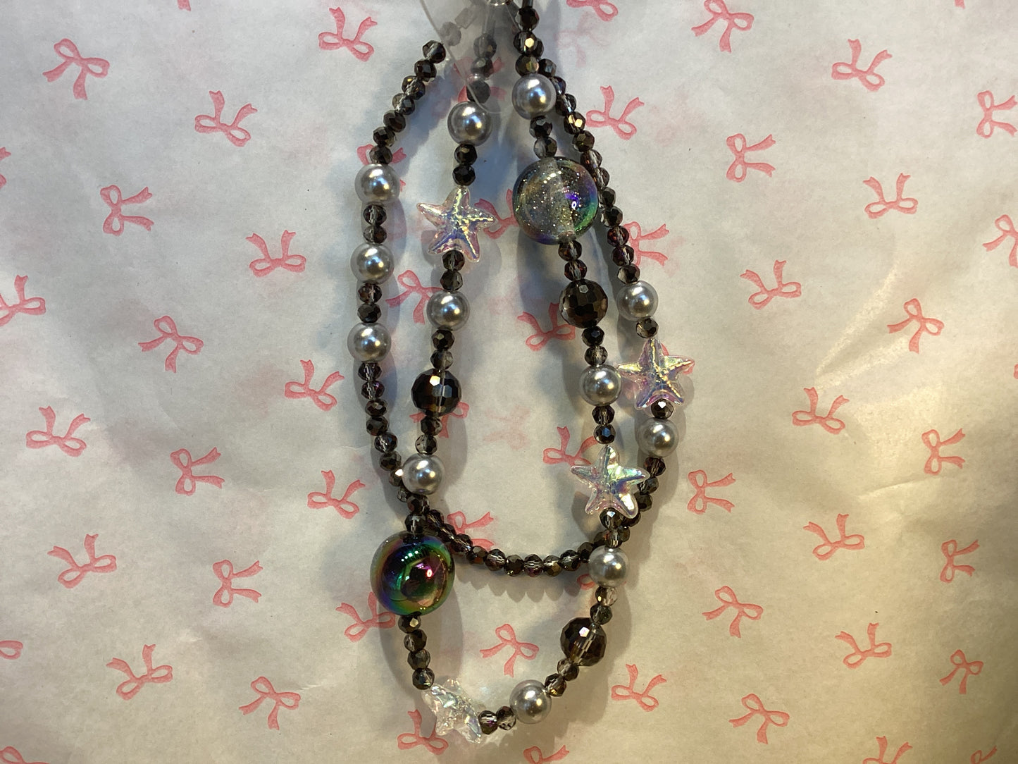 Beaded phone charms