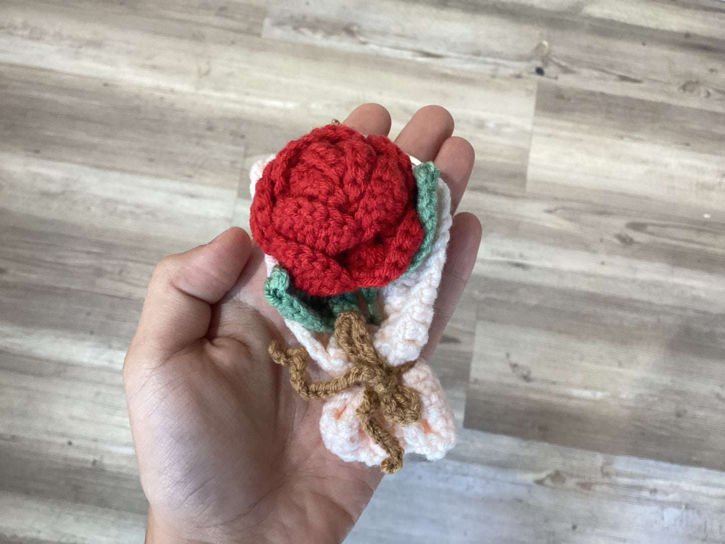 Crochet keychains