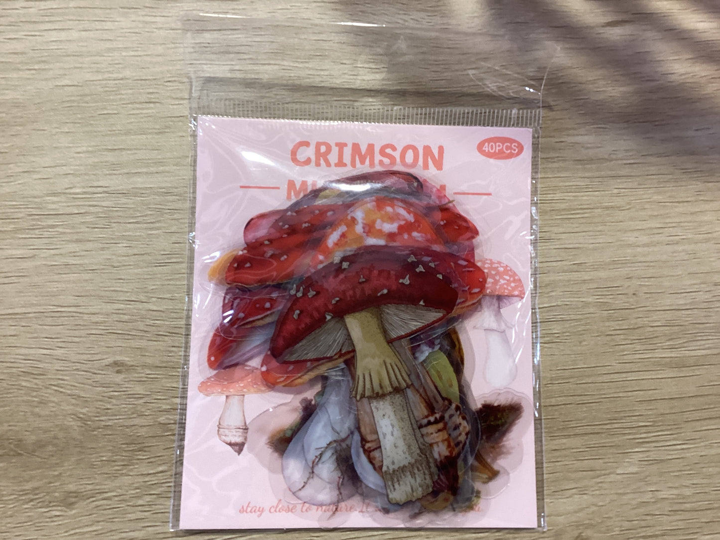 Stickers - Crimson Mushroom
