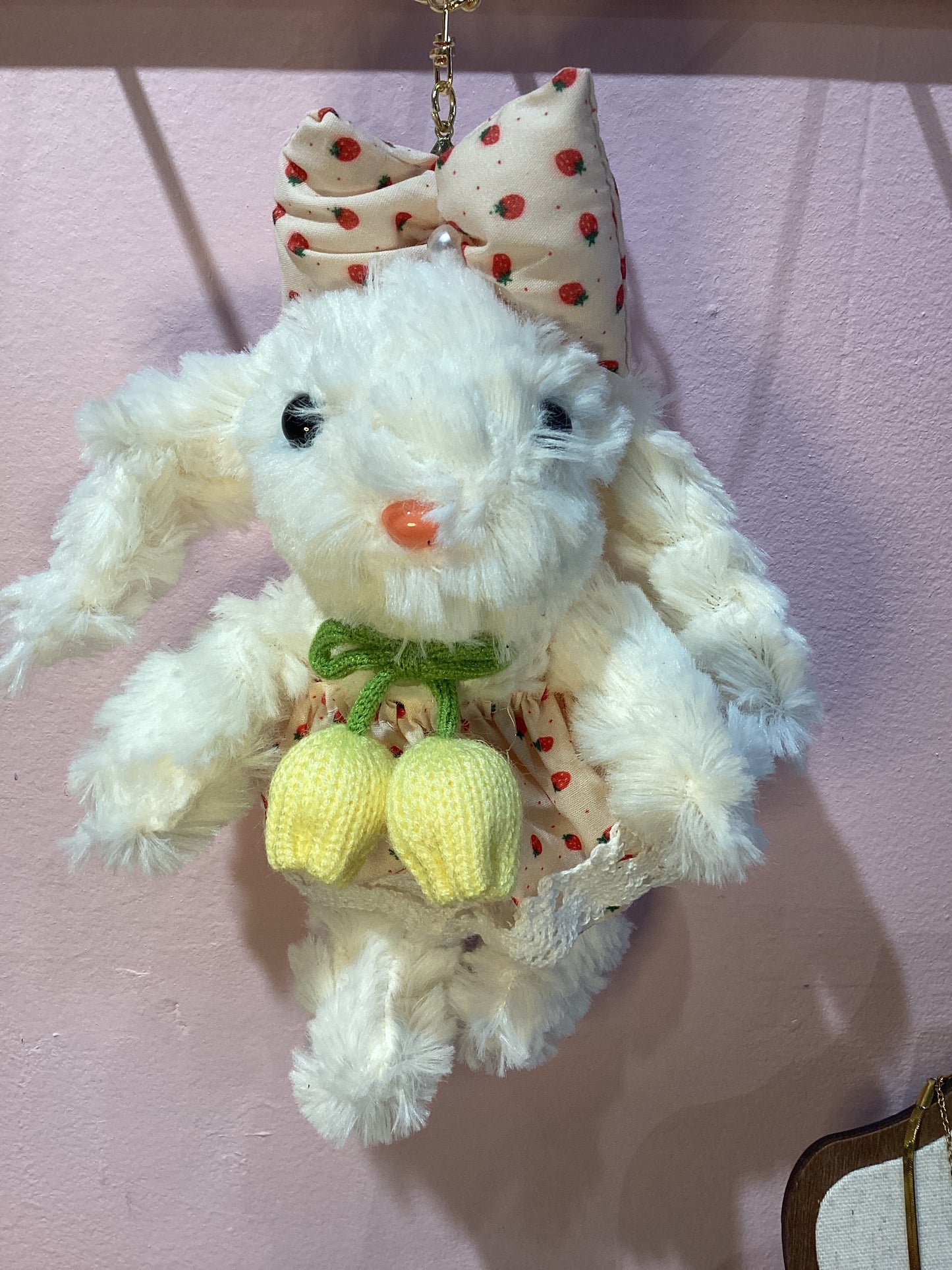 Small Bunny Keychain