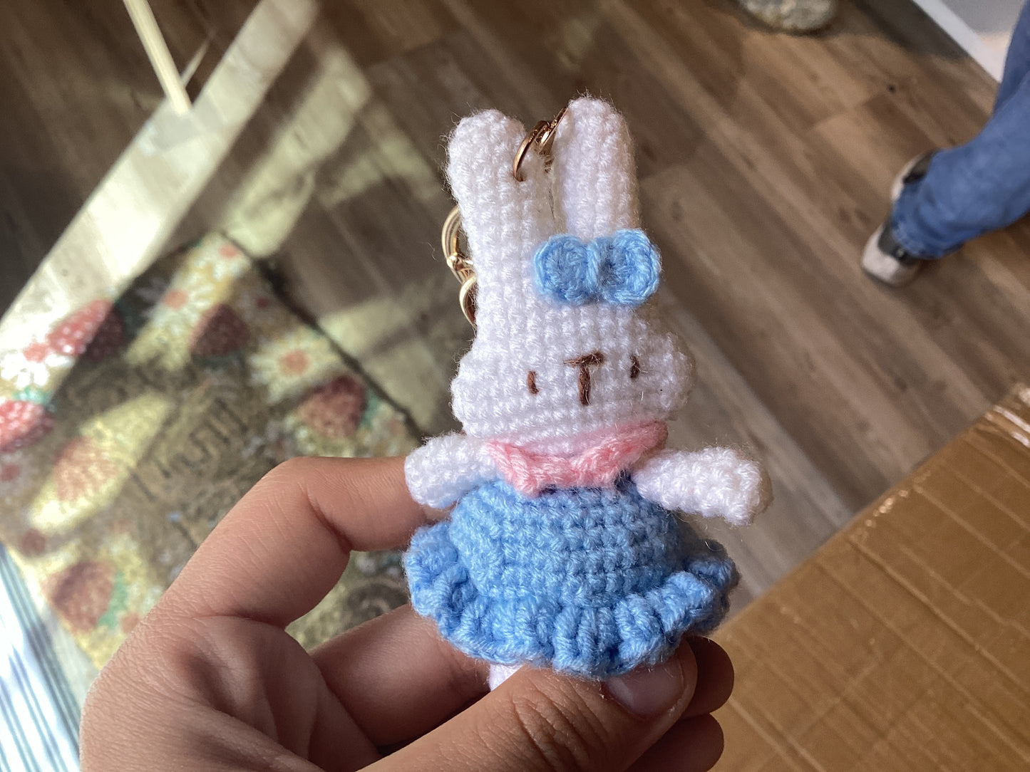 Crochet keychains