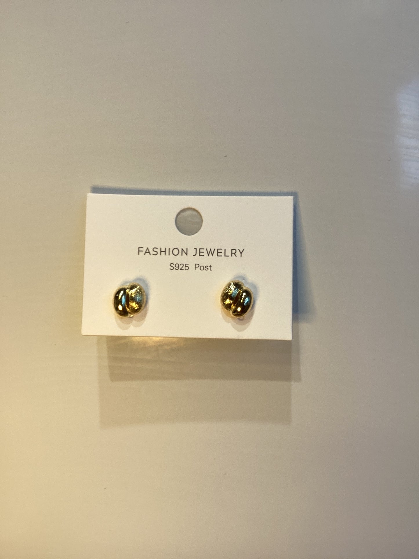 gold earrings ~ S Post