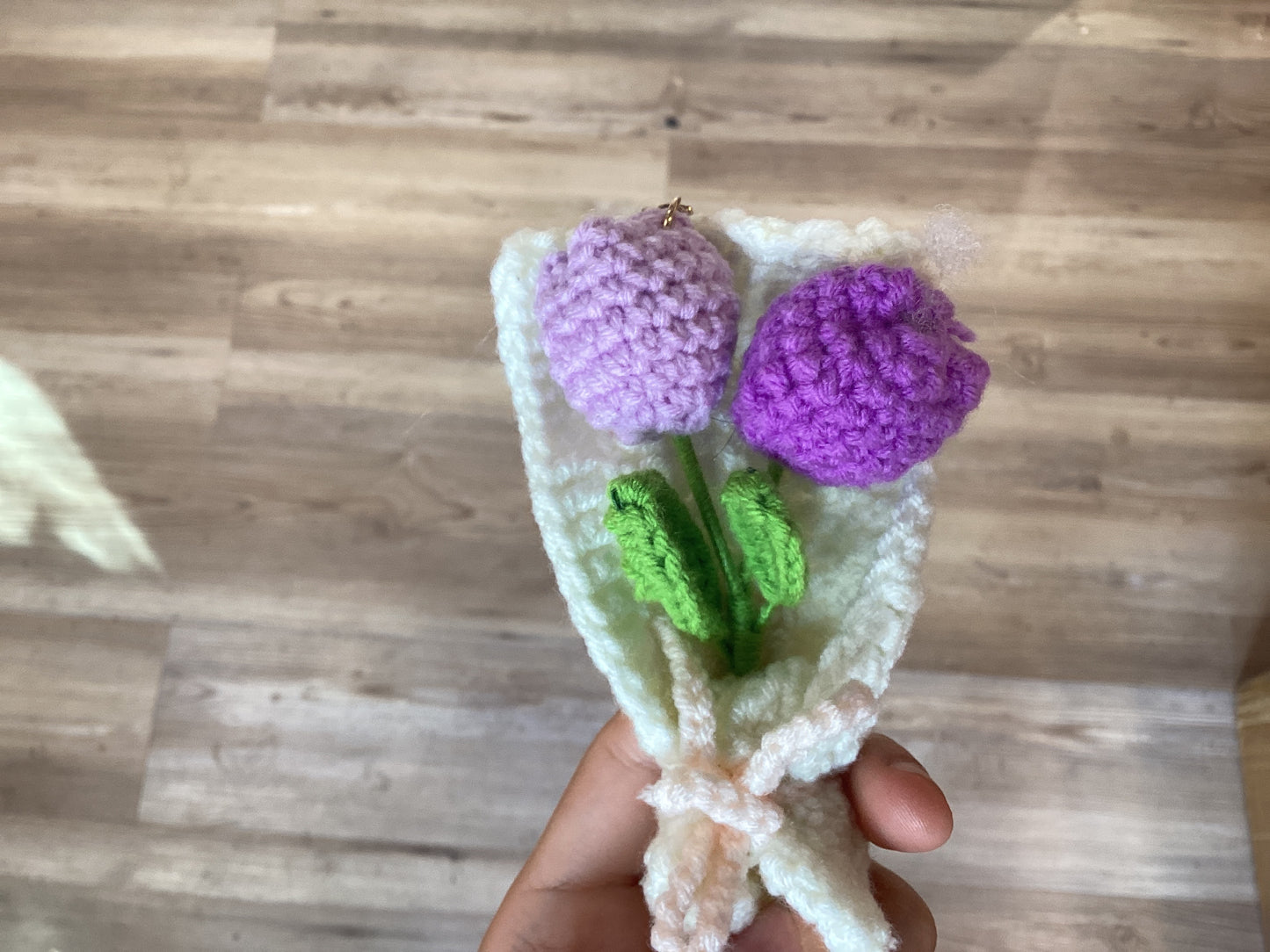 Crochet keychains