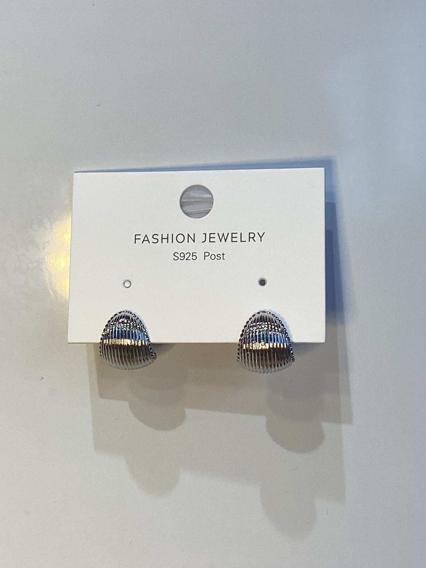 Silver earrings ~ S post