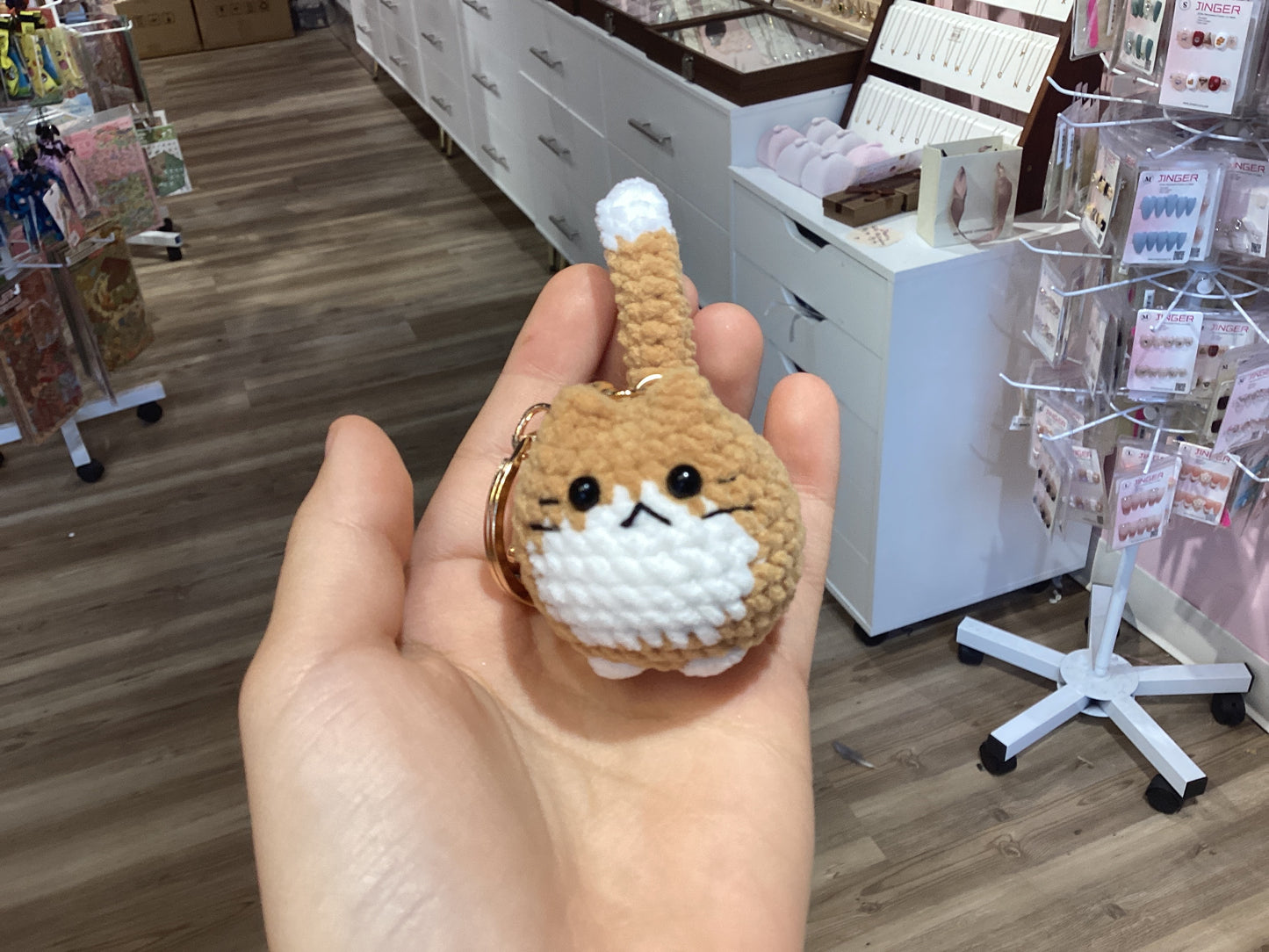 Crochet keychains