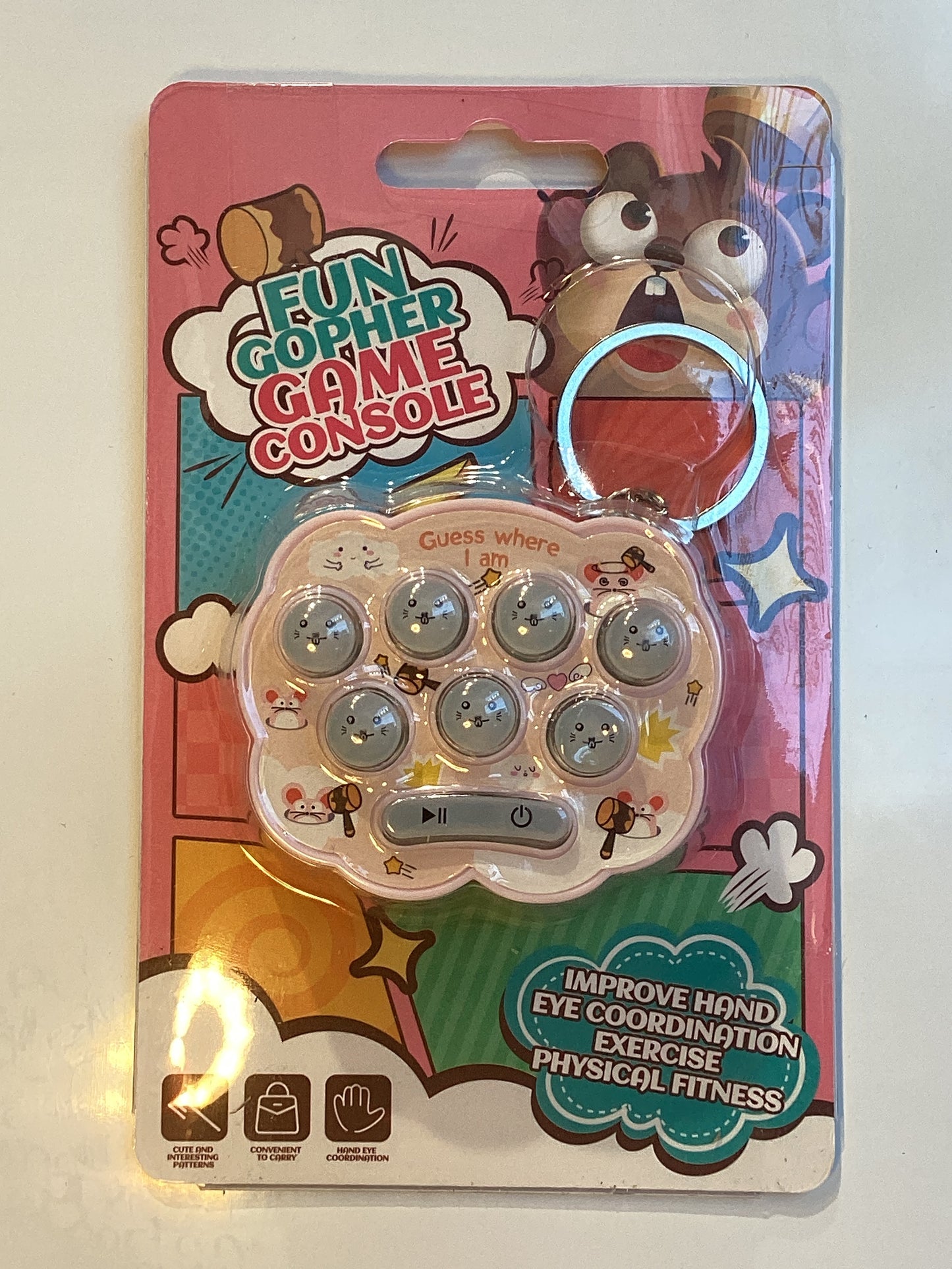 Game console keychain