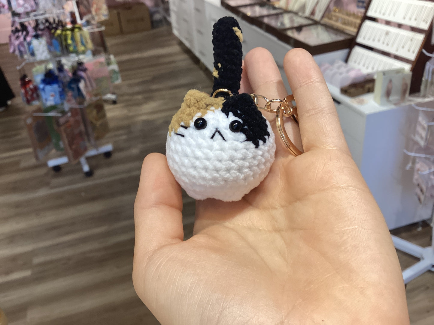 Crochet keychains