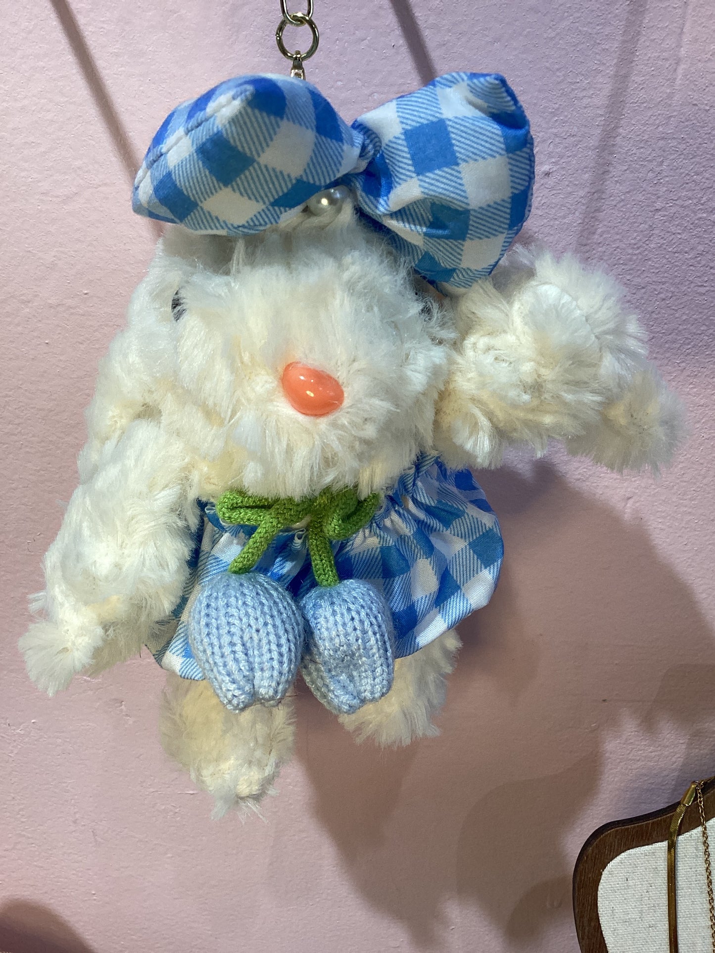 Small Bunny Keychain
