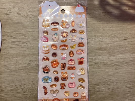 Stickers - 3D Bread