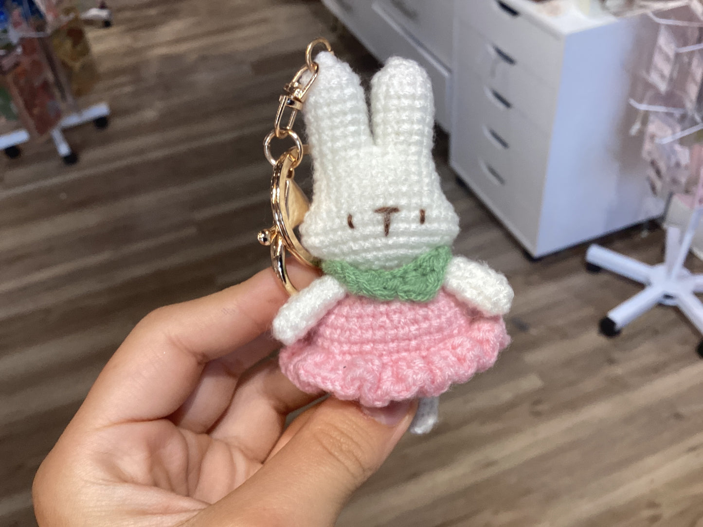 Crochet keychains