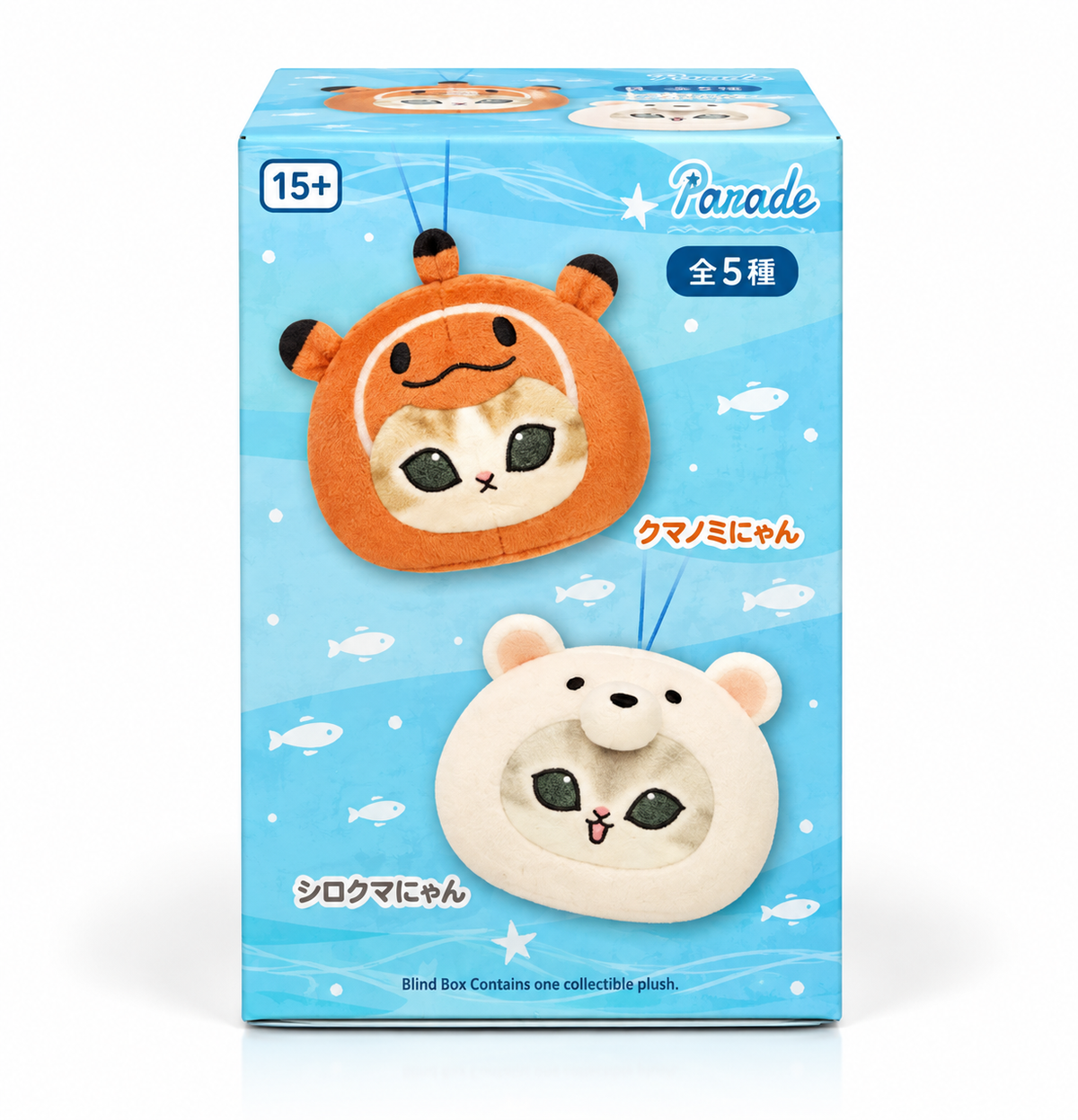 Mofusand Marine Life Meow Face Plush