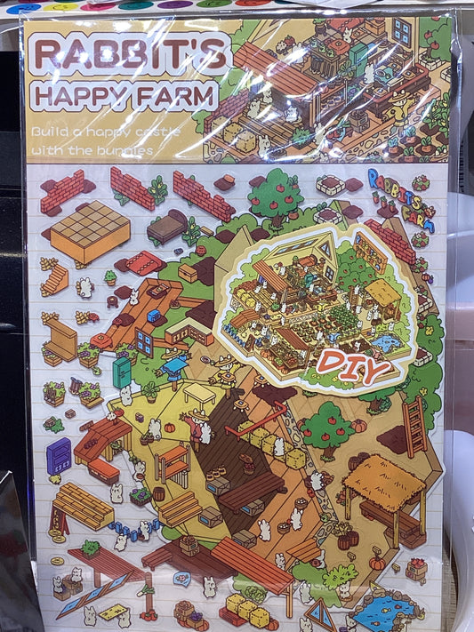 Sticker - Rabbit's Happy Farm