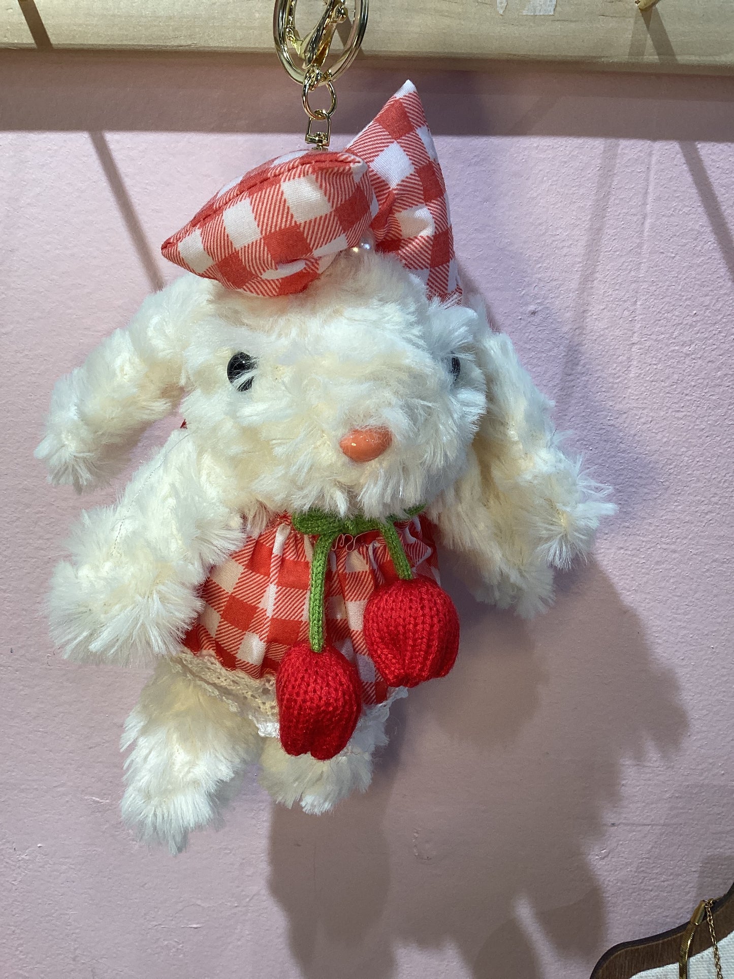 Small Bunny Keychain