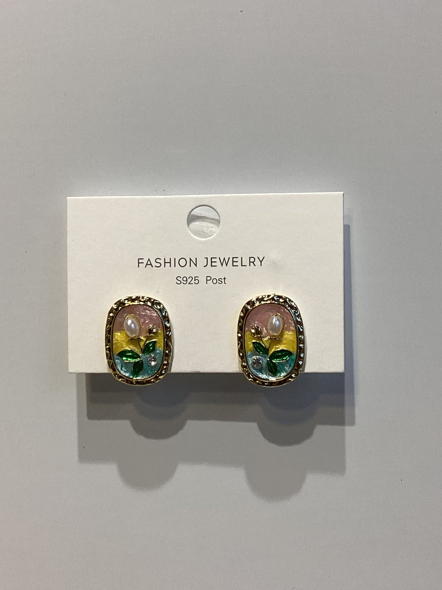 gold earrings ~ S Post
