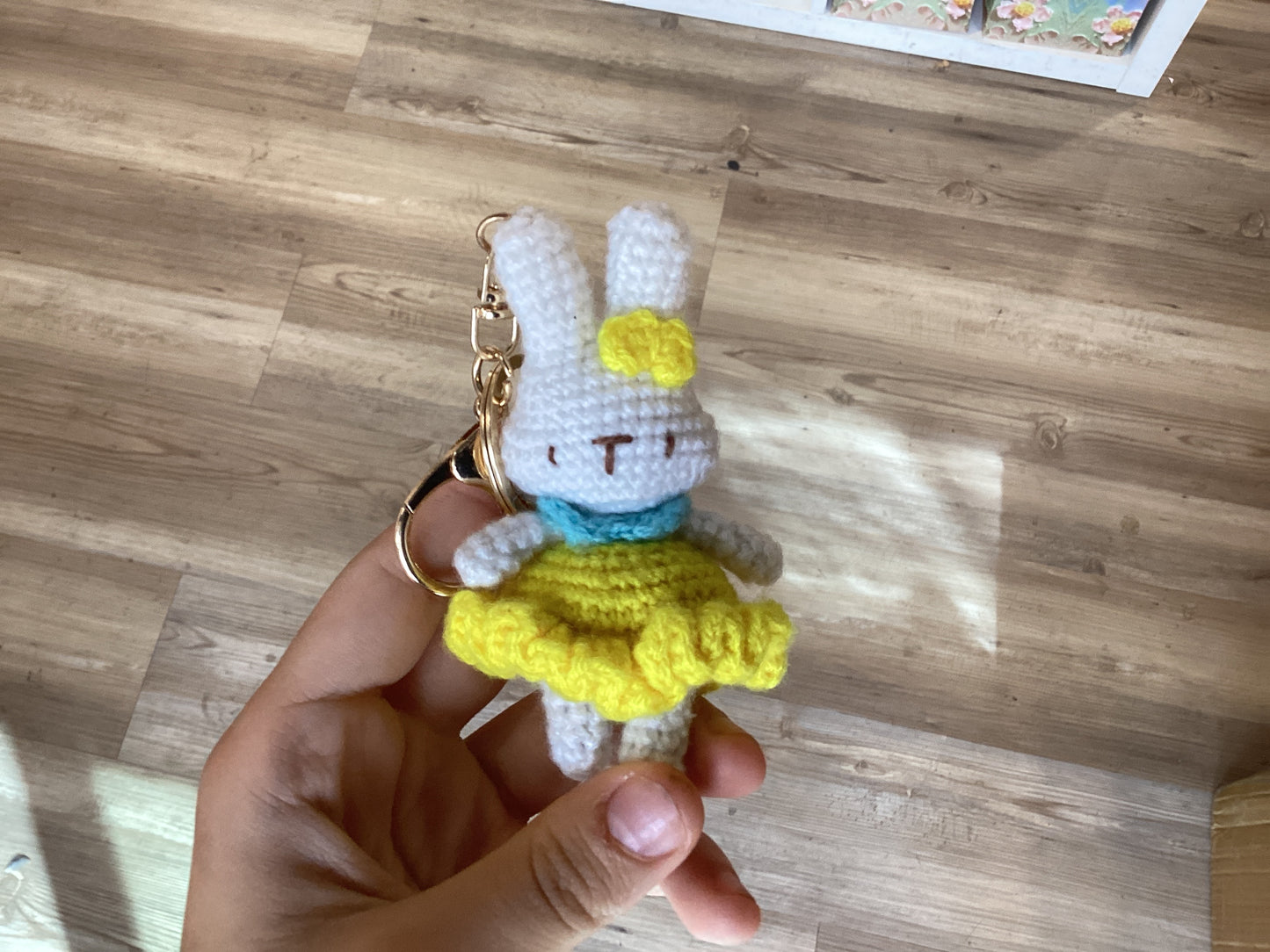 Crochet keychains
