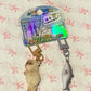 Cat and Fish Keychains