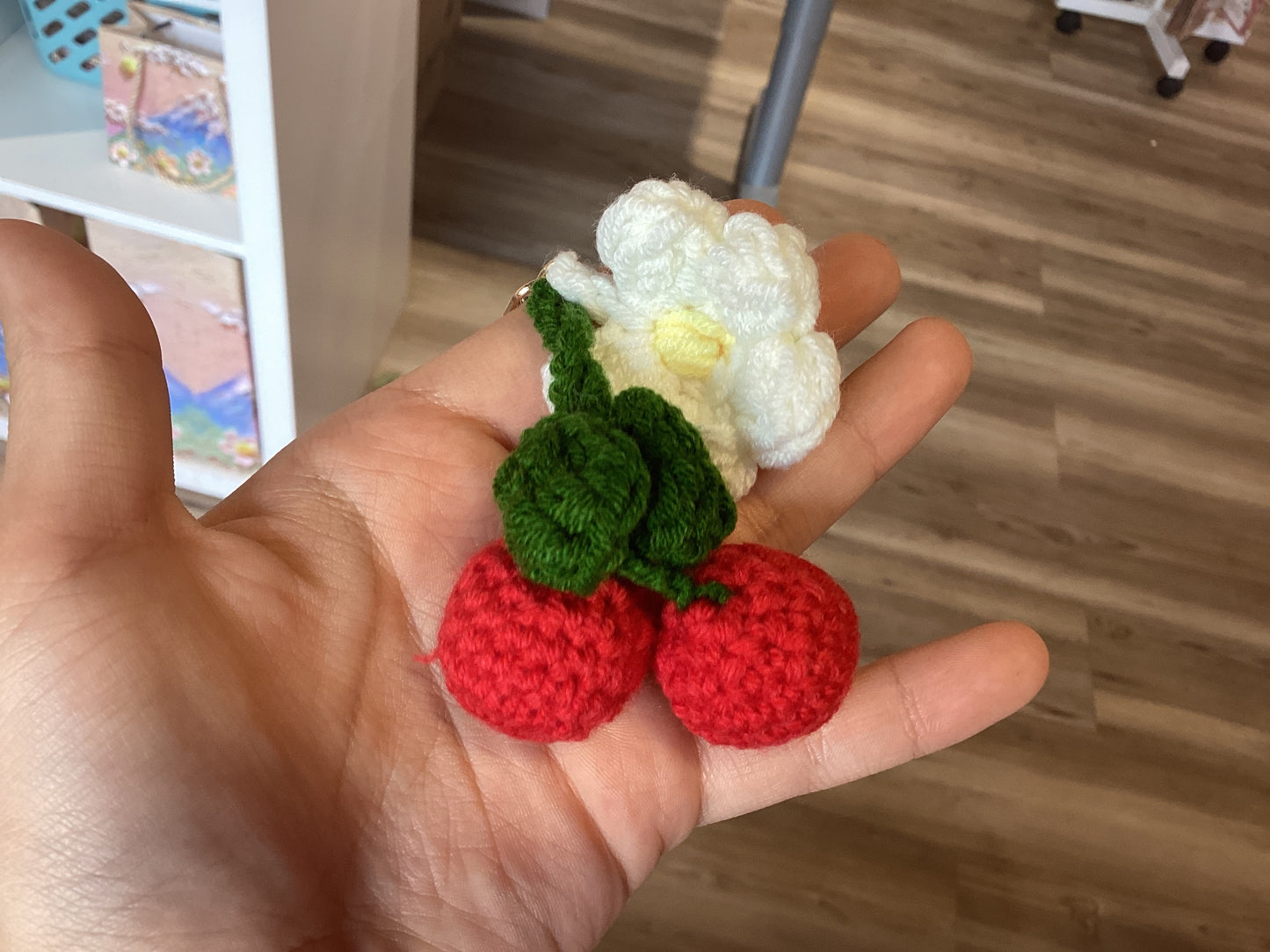 Crochet keychains