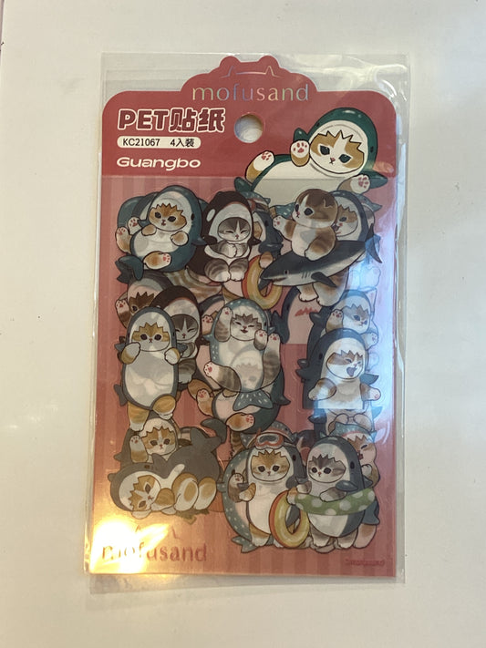 Mofusand cat stickers