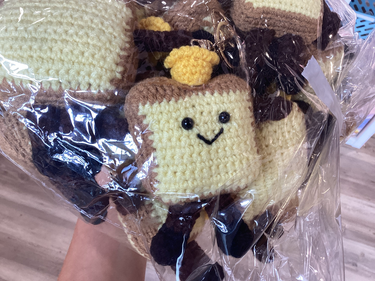 Crochet keychains