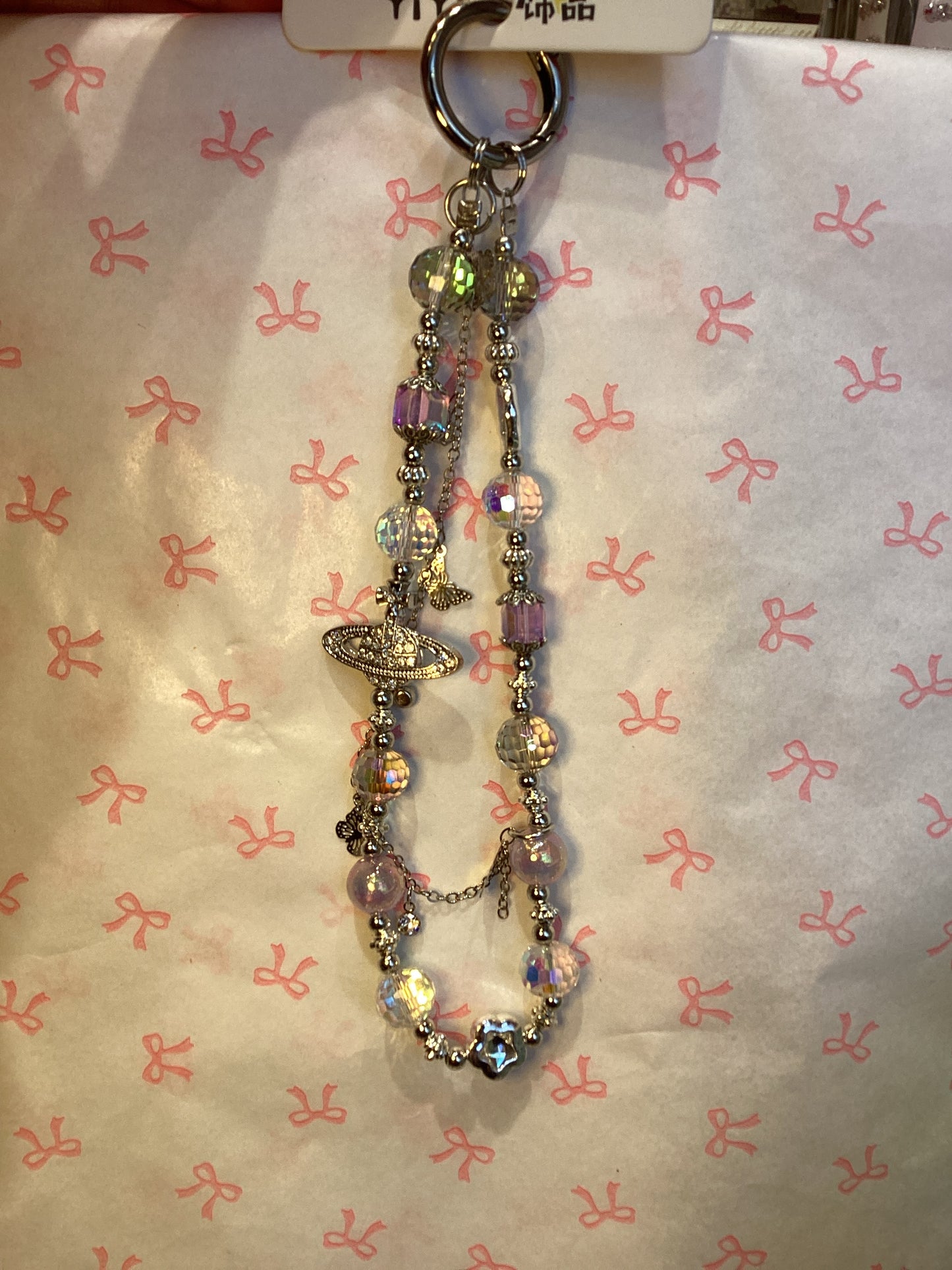 Beaded phone charms