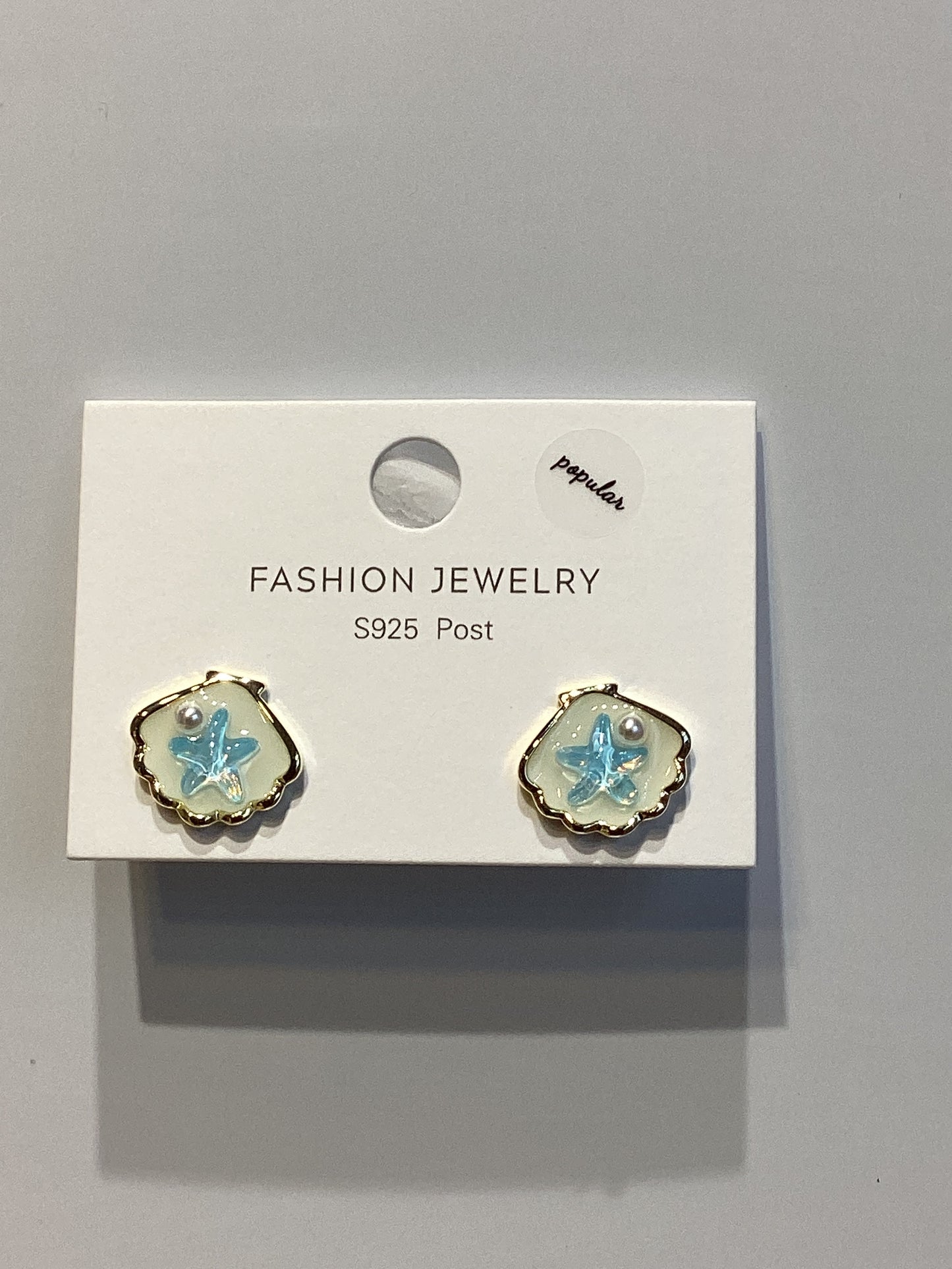 gold earrings ~ S Post