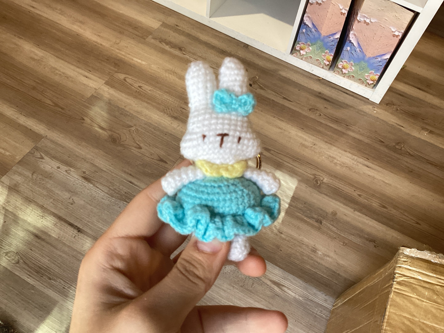 Crochet keychains