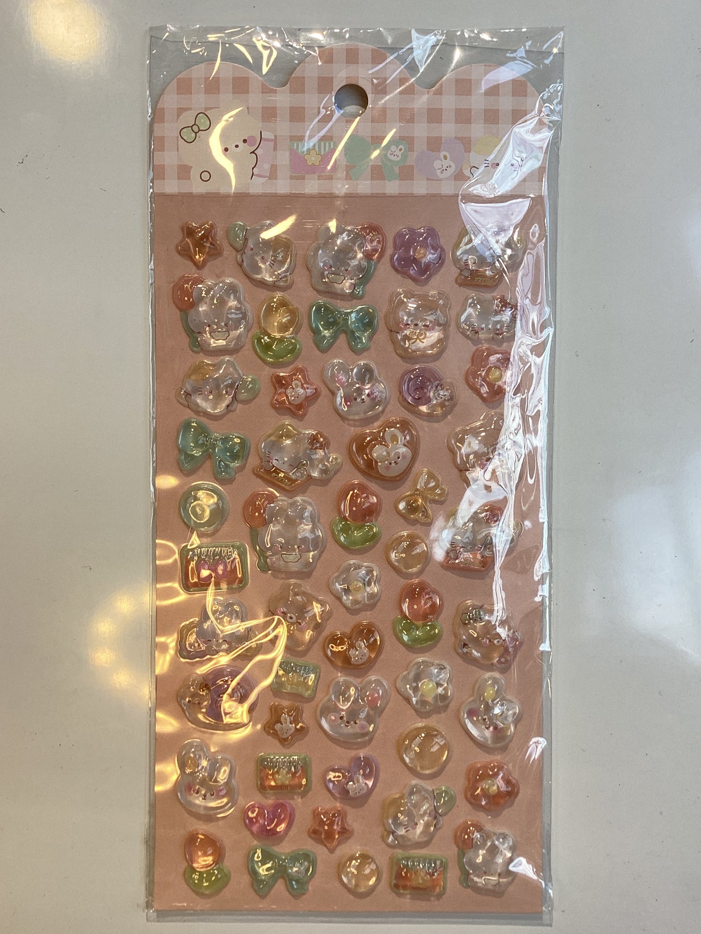 3D animal stickers