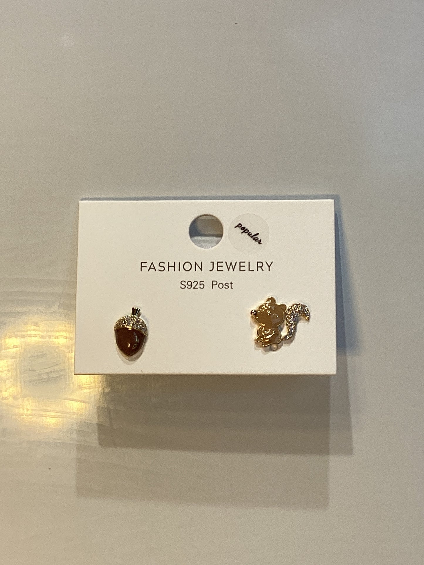 gold earrings ~ S Post