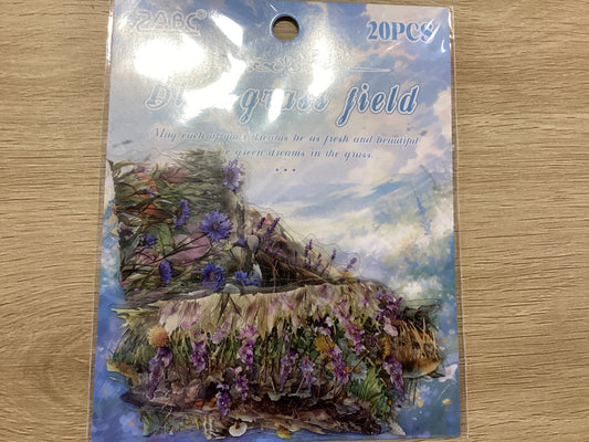 Stickers - Blue Grass Field